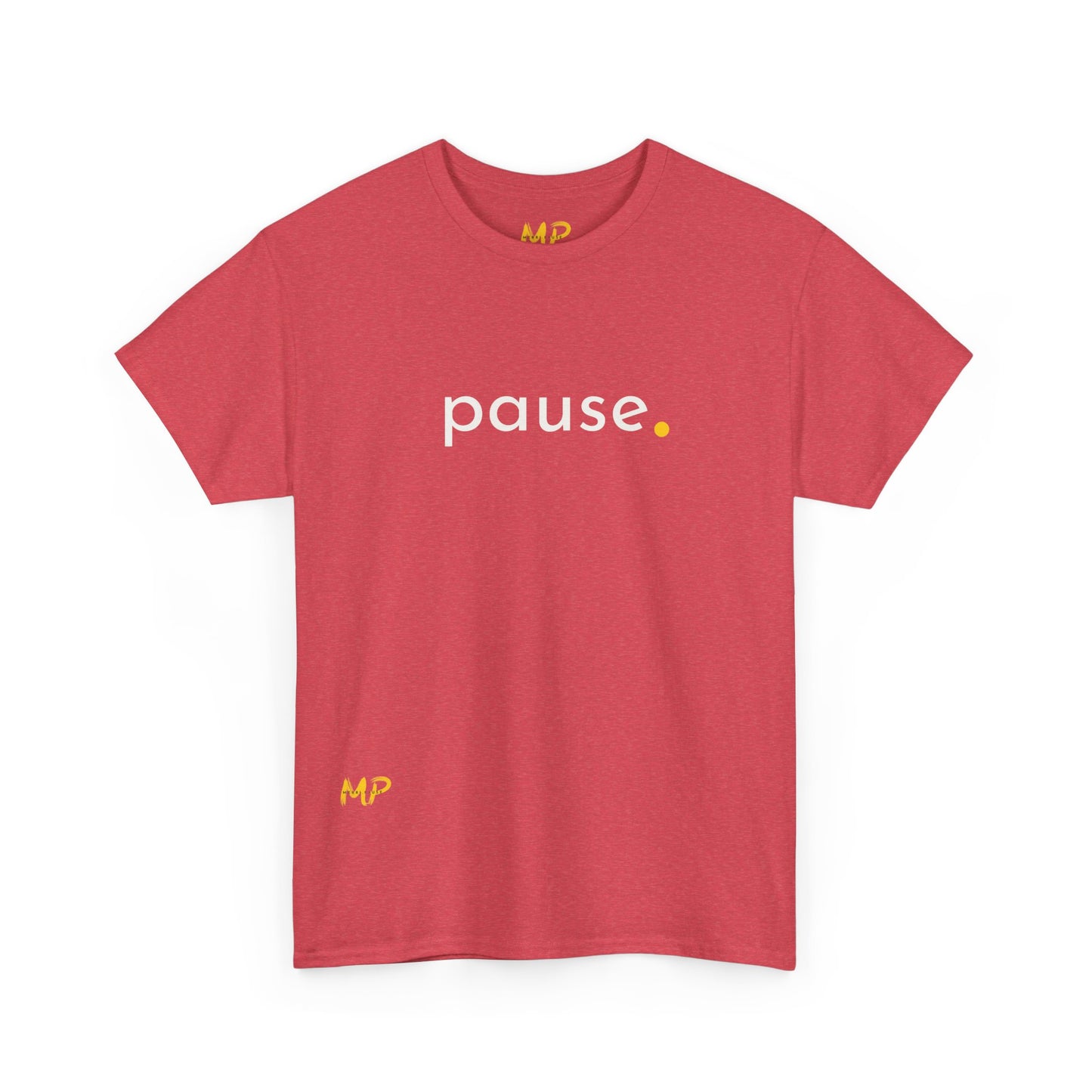 Pause. Tee