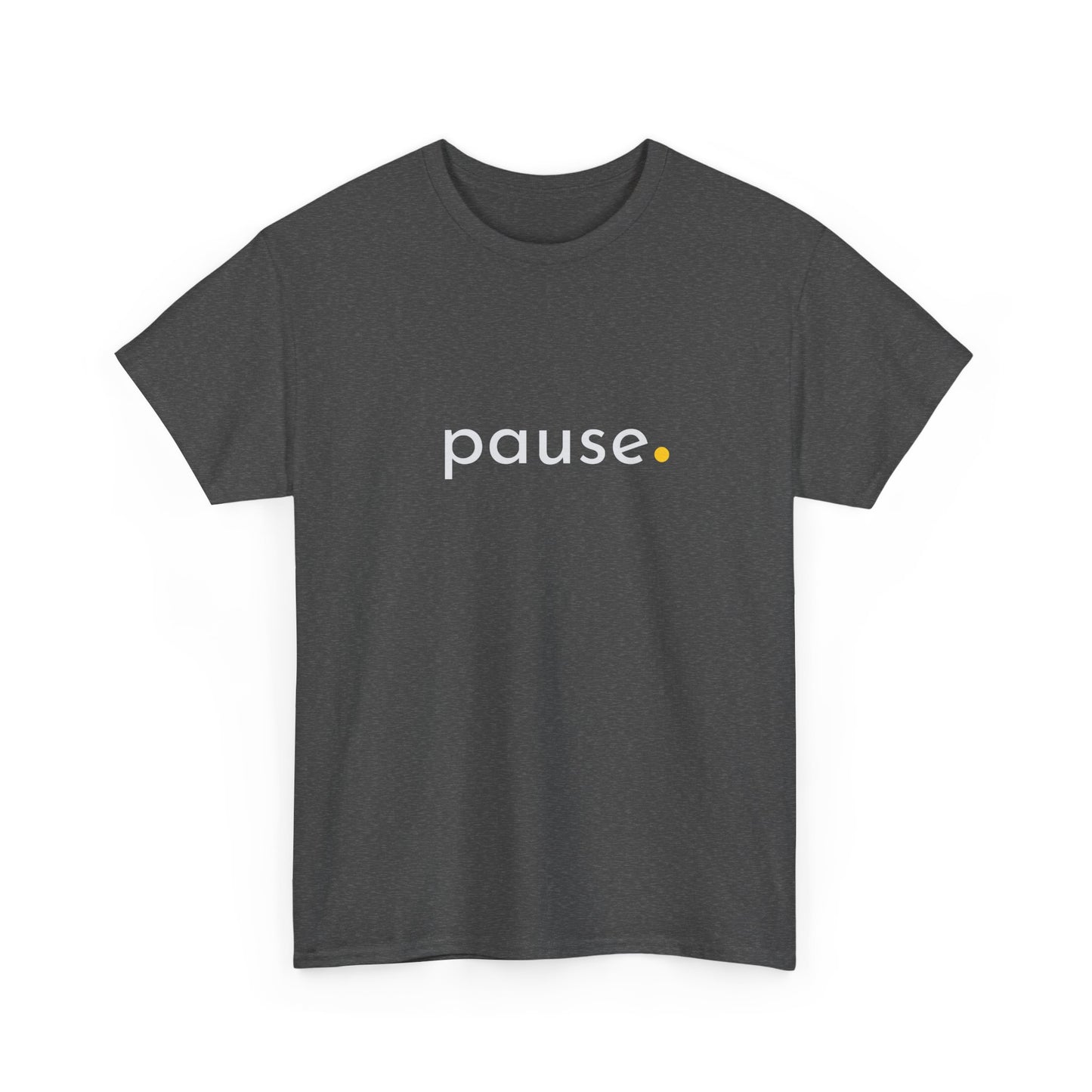 Pause. Tee